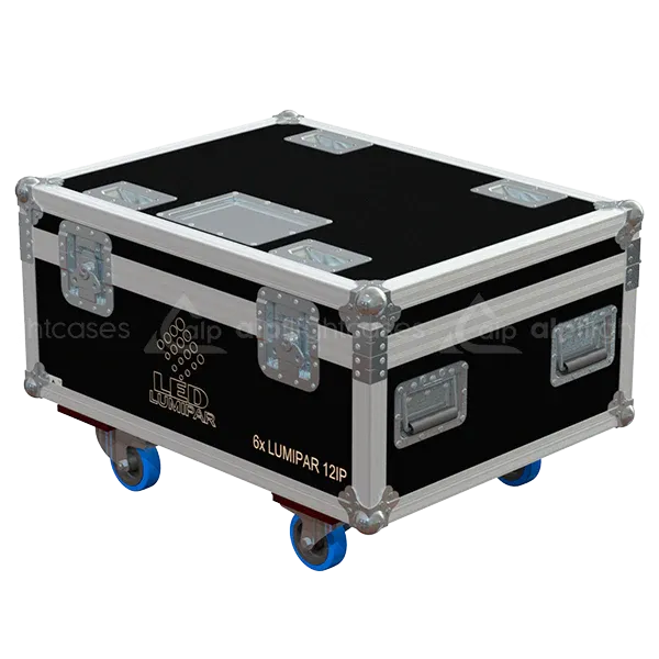 ALP FLIGHT CASES 6X LUMIPAR 12IP