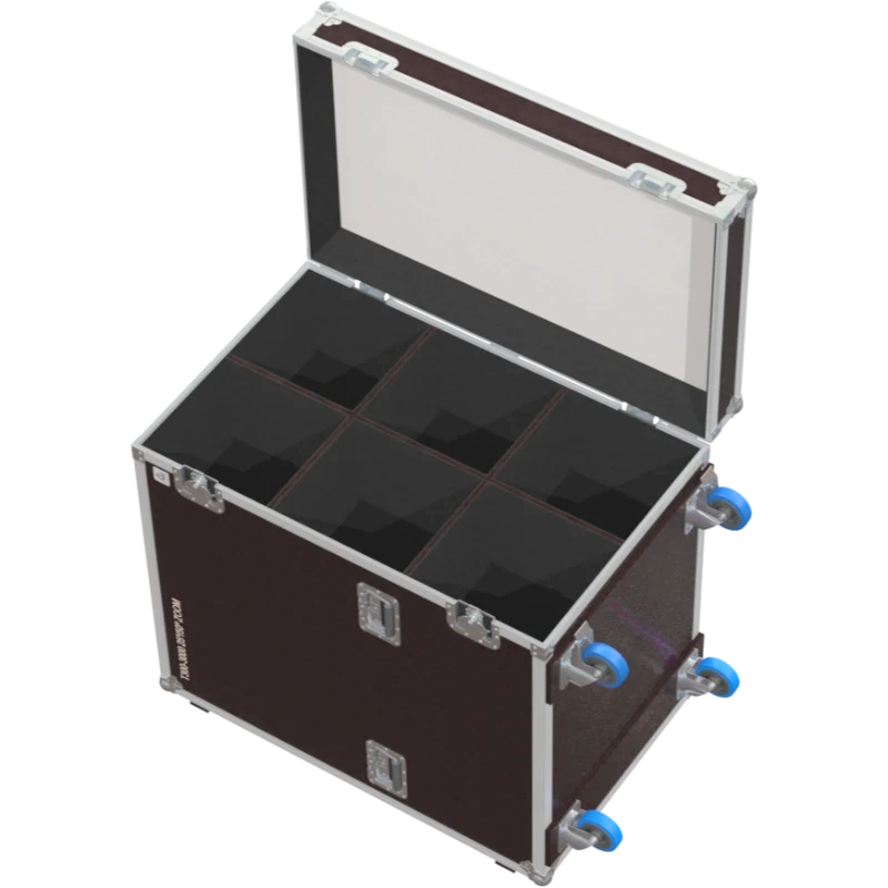ALP FLIGHT CASES 6x TRITON BLUE T300 RGBAL 25º/50º ZOOM