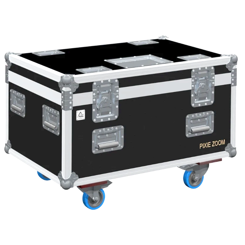 ALP FLIGHT CASES 6X PROLIGHTS PIXIE ZOOM