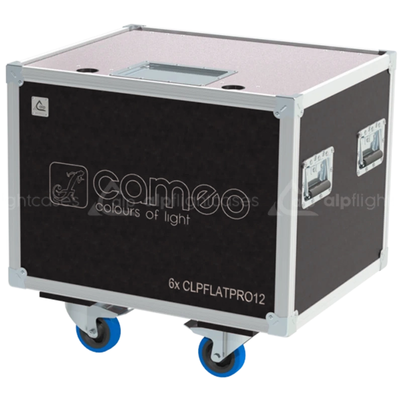 ALP FLIGHT CASES 6X CAMEO CLP FLAT PRO 12