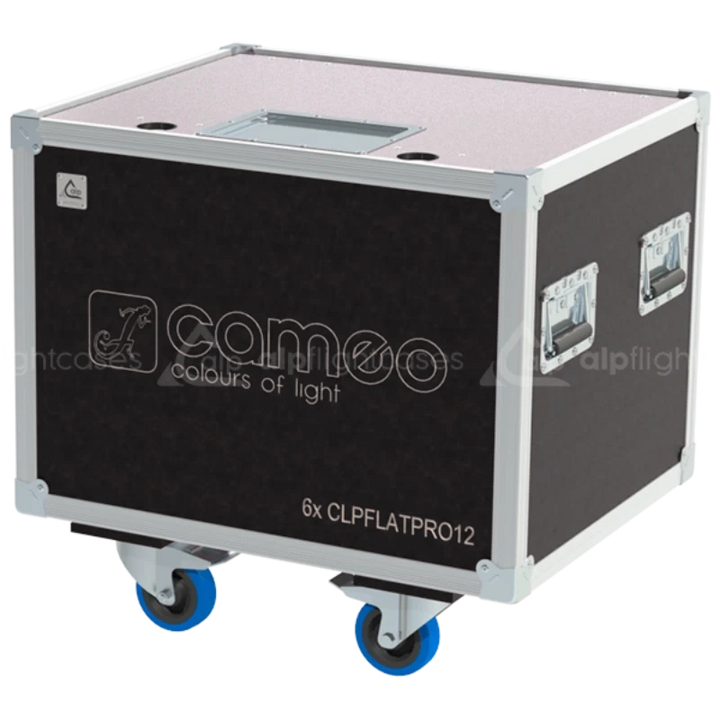 ALP FLIGHT CASES 6X CAMEO CLP FLAT PRO 12