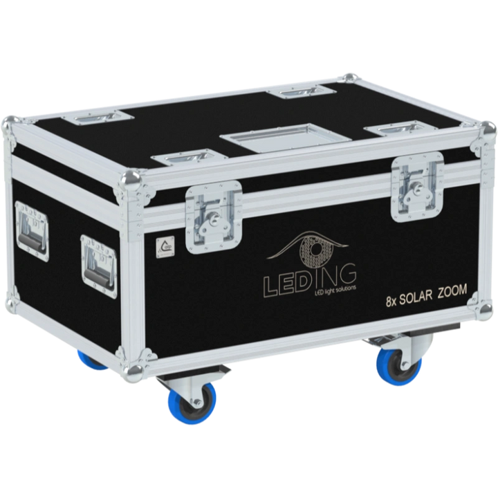 ALP FLIGHT CASES 8X LEDING SOLAR ZOOM RGBW