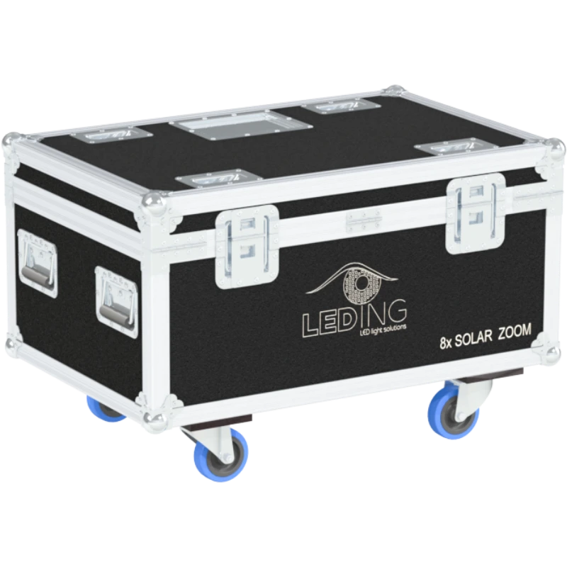 ALP FLIGHT CASES 8X LEDING SOLAR ZOOM RGBW