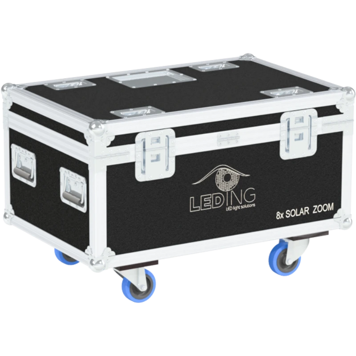 ALP FLIGHT CASES 8X LEDING SOLAR ZOOM RGBW