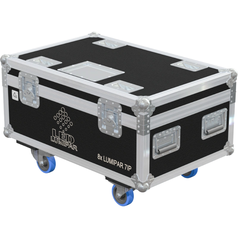 ALP FLIGHT CASES 8X LUMIPAR 7IP