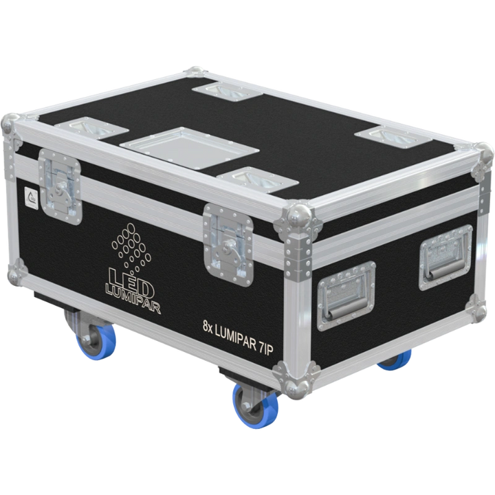 ALP FLIGHT CASES 8X LUMIPAR 7IP