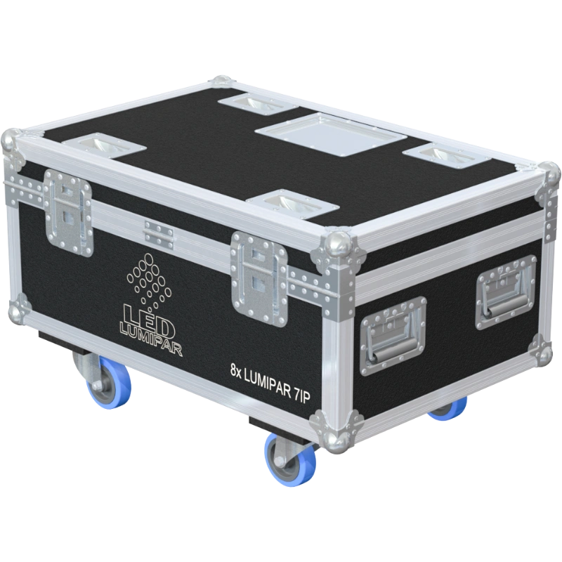 ALP FLIGHT CASES 8X LUMIPAR 7IP