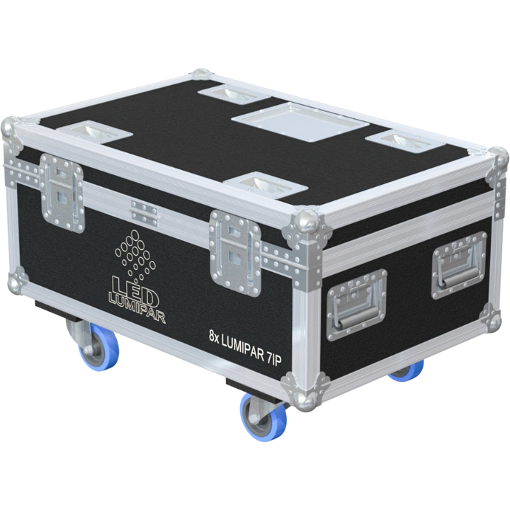 ALP FLIGHT CASES 8X LUMIPAR 7IP