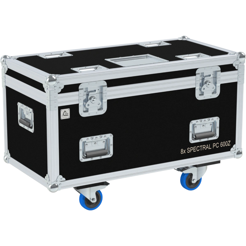 ALP FLIGHT CASES 8X SHOWTEC SPECTRAL PC 600Z