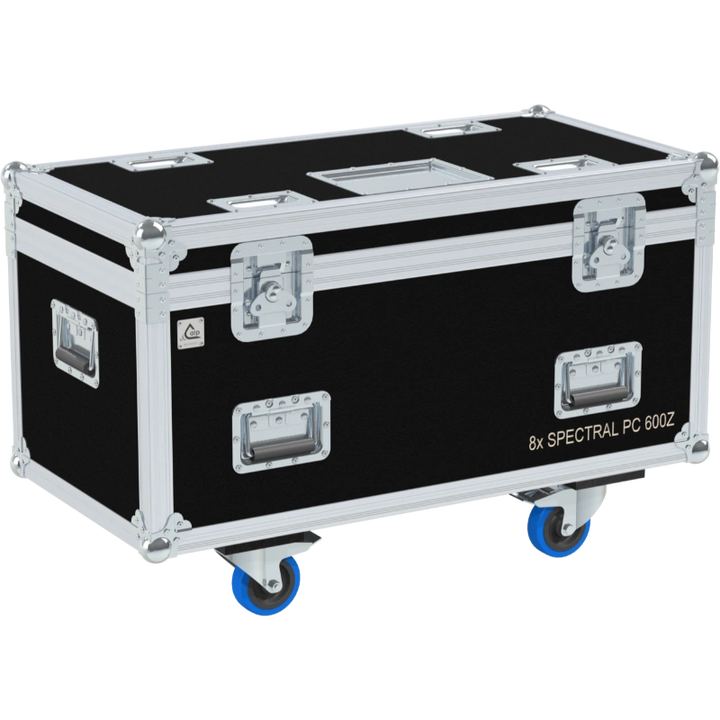 ALP FLIGHT CASES 8X SHOWTEC SPECTRAL PC 600Z
