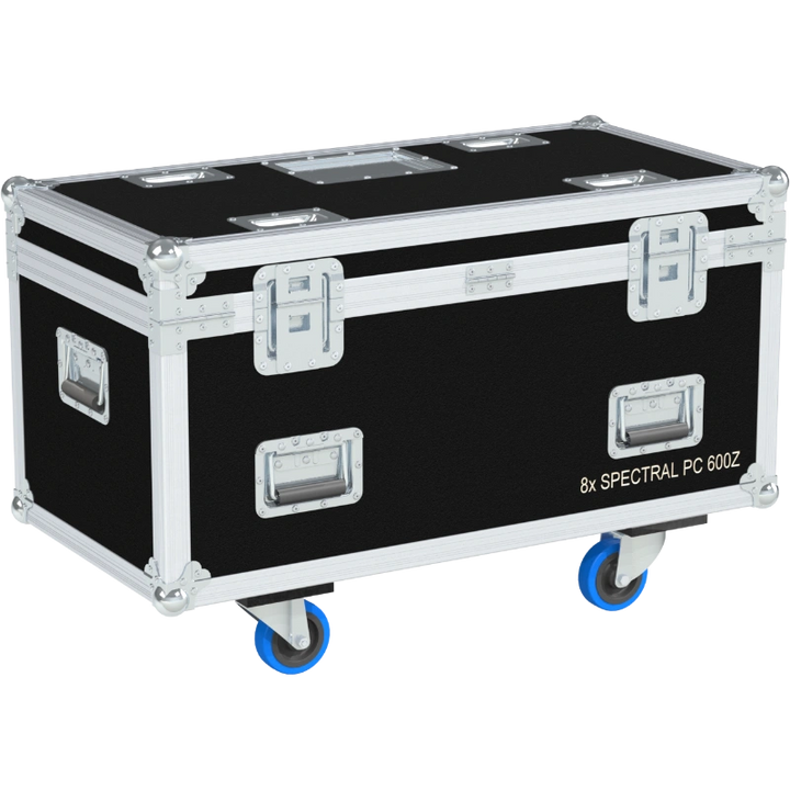 ALP FLIGHT CASES 8X SHOWTEC SPECTRAL PC 600Z