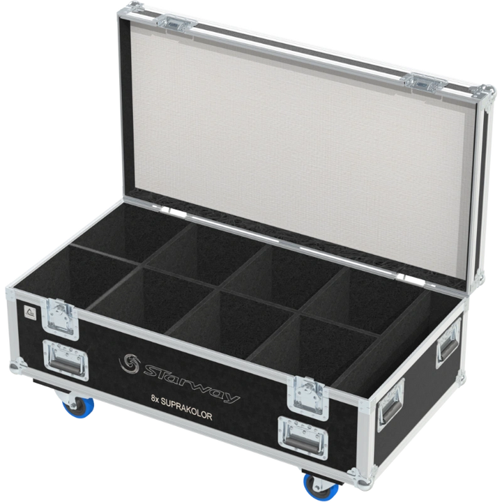 ALP FLIGHT CASES 8X STARWAY SUPRAKOLOR