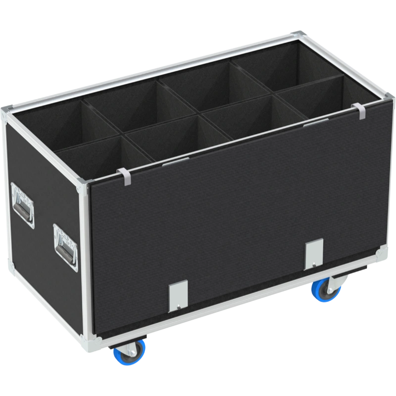 ALP FLIGHT CASES 8X PAR CAMEO ZENIT Z120