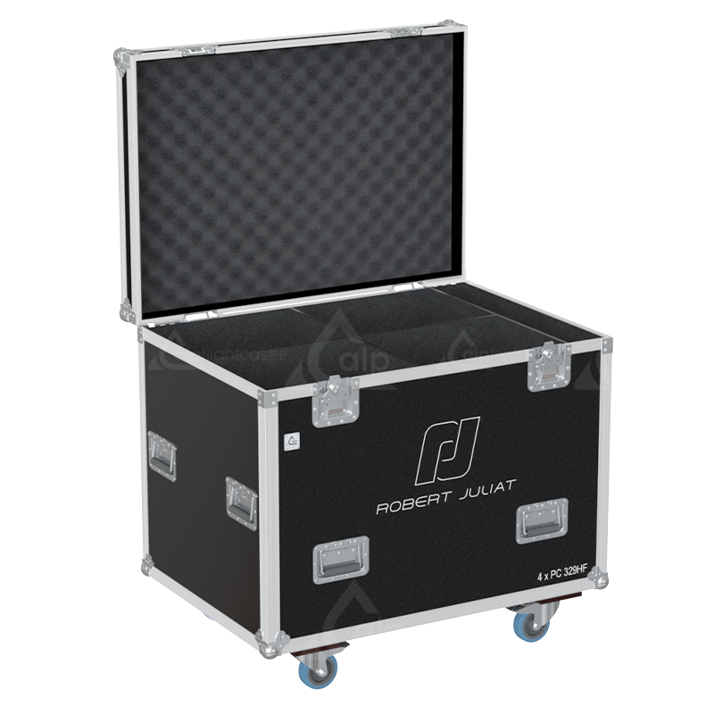 ALP FLIGHT CASES 4X ROBERT JULIAT 329H - WHEELS