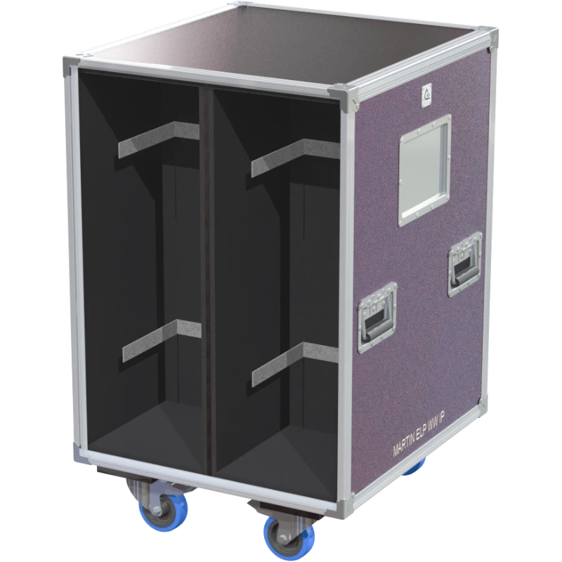 ALP FLIGHT CASES SPEEDY BOX 4x MARTIN ELP WW IP