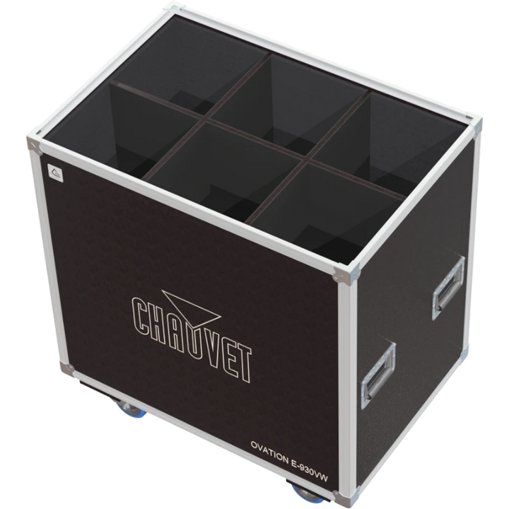 ALP FLIGHT CASES 6x CHAUVET OVATION E-930VW