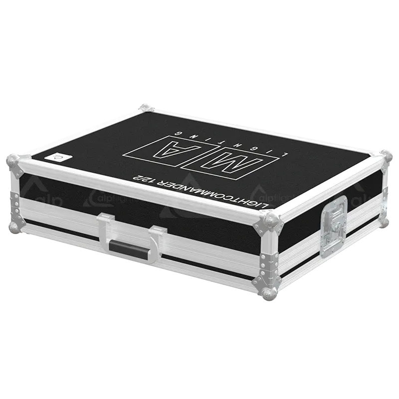 MA LIGHTING LIGHTCOMMANDER 12/2 SIDE FLIGHT CASE BACK VIEW