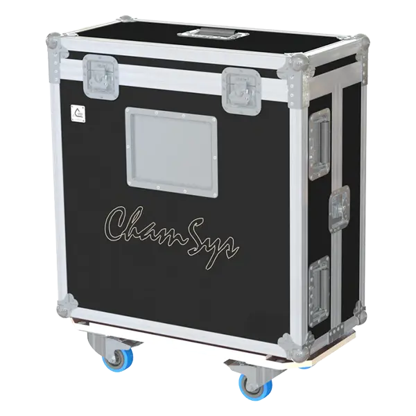CHAMSYS MAGICQ COMPACT CONNECT LATERAL SIDE VIEW FLIGHT CASE