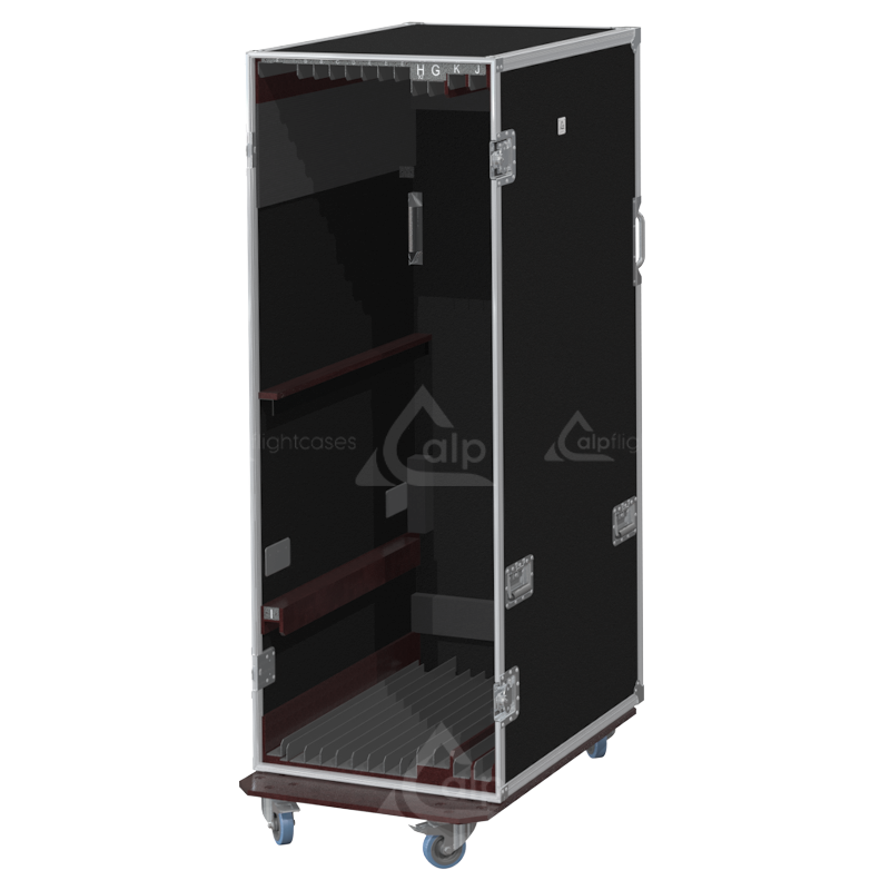 ALP FLIGHT CASES POUR CABINE D'INTERPRÈTE POUR 2 PERSONNES