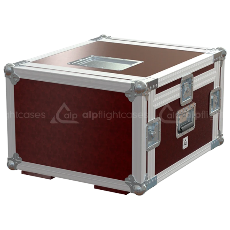 ALP FLIGHT CASES RACK 3D STD 19" 4U 10U-UP/DOWN