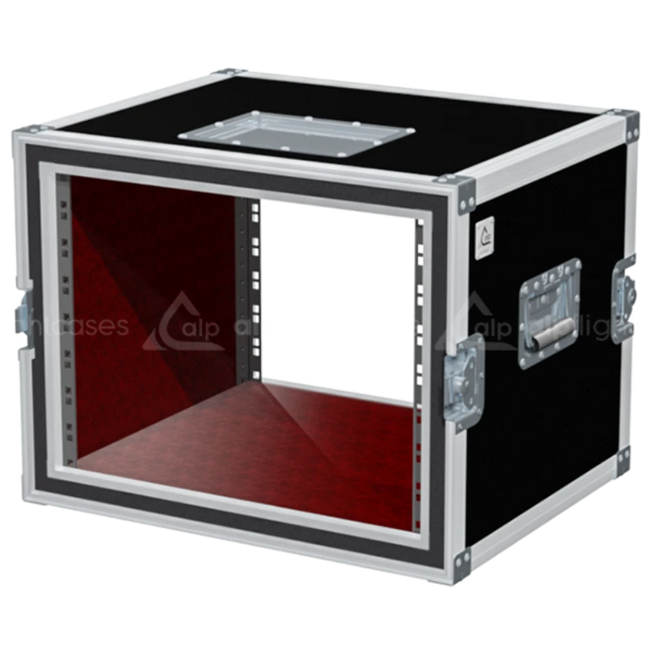 ALP FLIGHT CASES RACK ANTI-SHOCK 19" 8U 450P