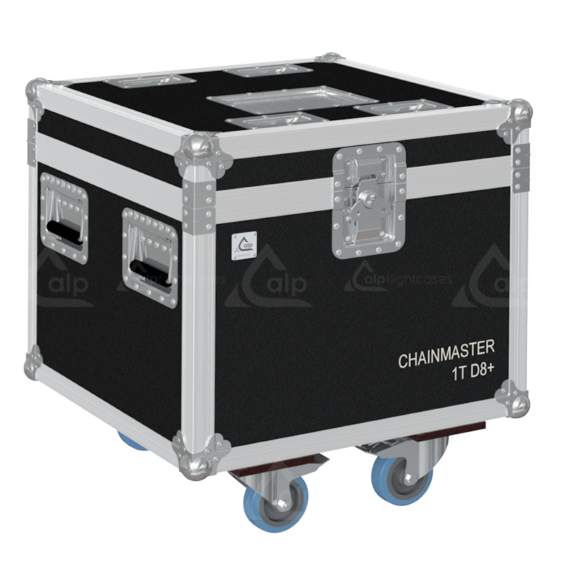 Flight Case 1X RIGGING CHAINMASTER 1T D8+ - WHEELS