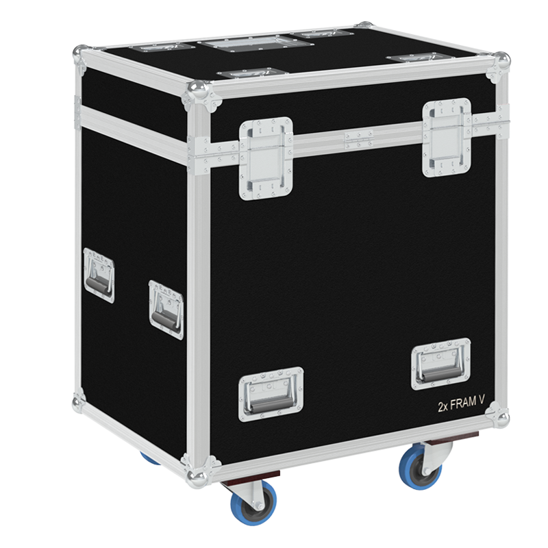 ALP FLIGHT CASES 2x D&B E12 - WHEELS