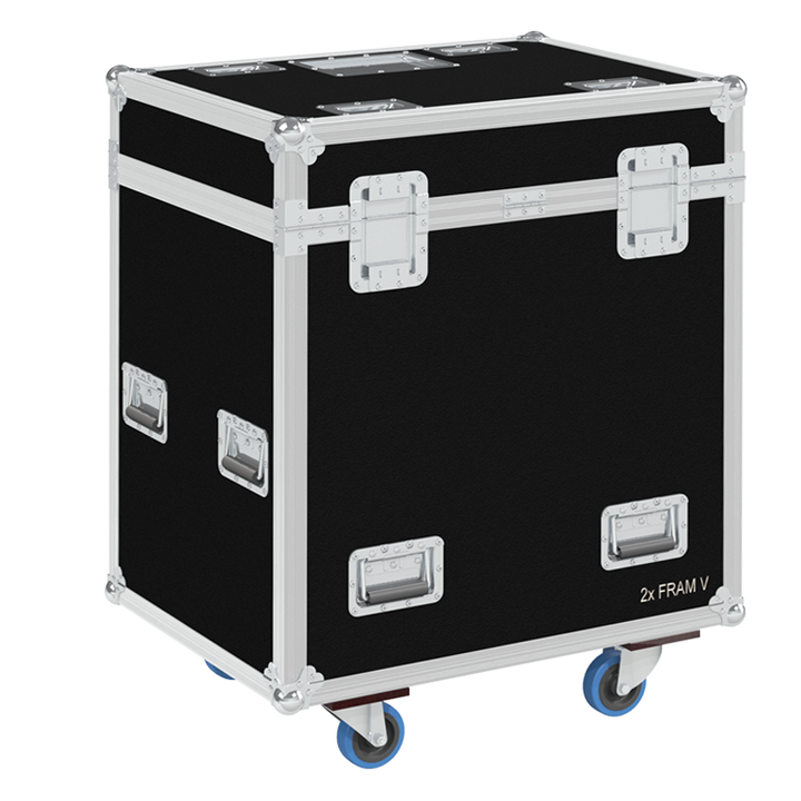 ALP FLIGHT CASES 2x D&B E12 - WHEELS