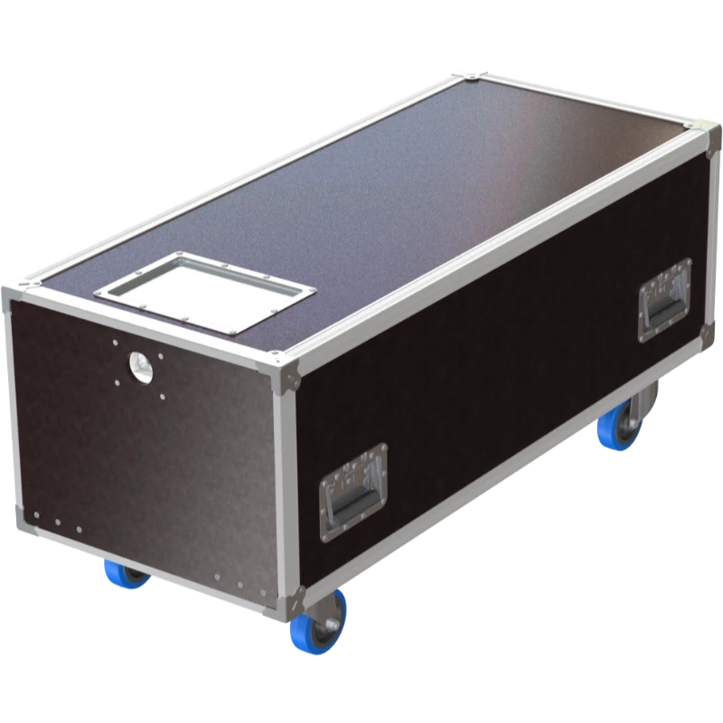 ALP FLIGHT CASES SPEEDY-BOX 12X MIC STAND H1100mm