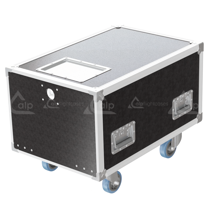 Flight Case SPEEDY-BOX, 12X MIC STAND H700mm - WHEELS