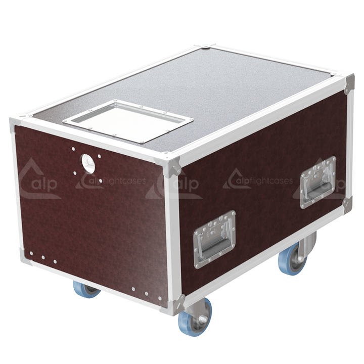 <tc>ALP FLIGHT CASES SPEEDY-BOX, 12X MIC STAND H700mm - ROULETTES</tc>