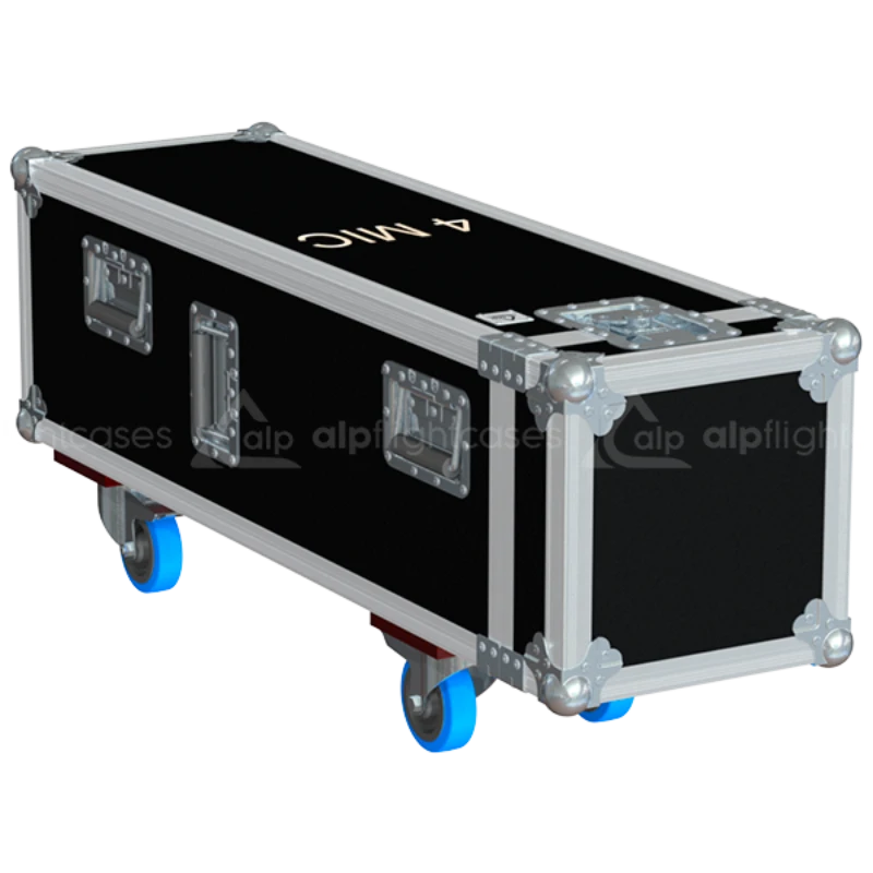 ALP FLIGHT CASES 4X MIC STAND