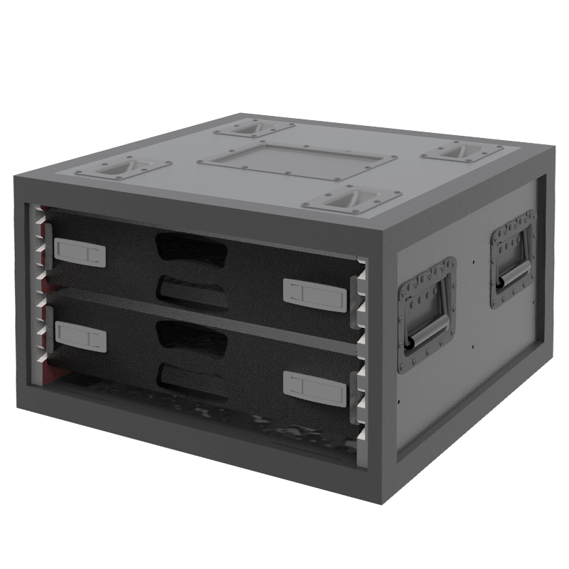 ALP FLIGHT CASES STRUCTURE CART RACK RENT 4U