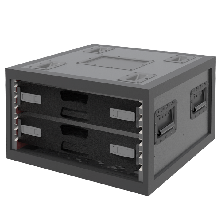 ALP FLIGHT CASES STRUCTURE CART RACK RENT 4U