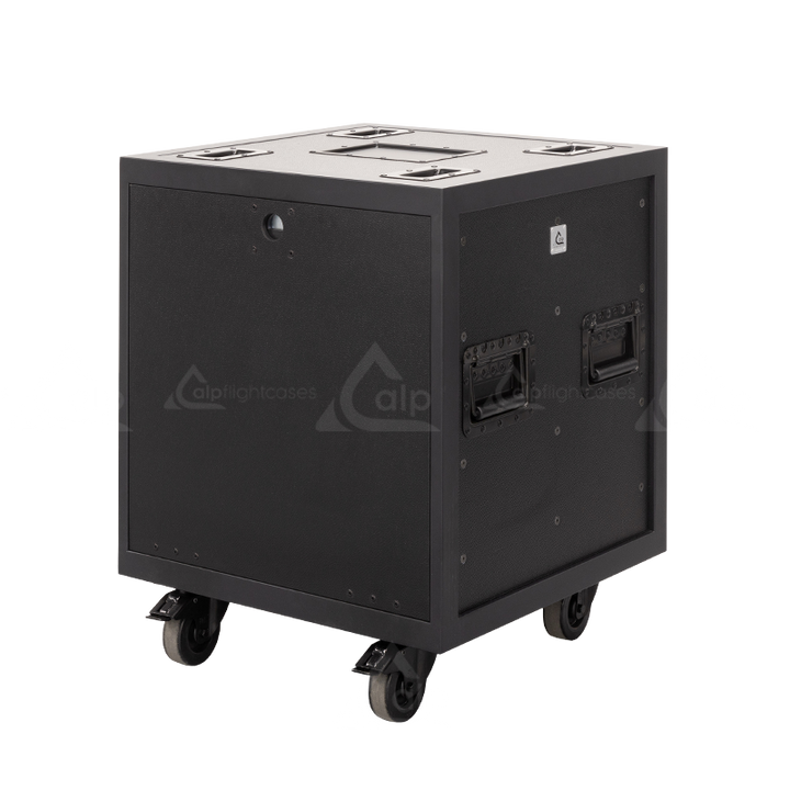 Flight Case STRUCTURE CART RACK RENT 8U - WHEELS