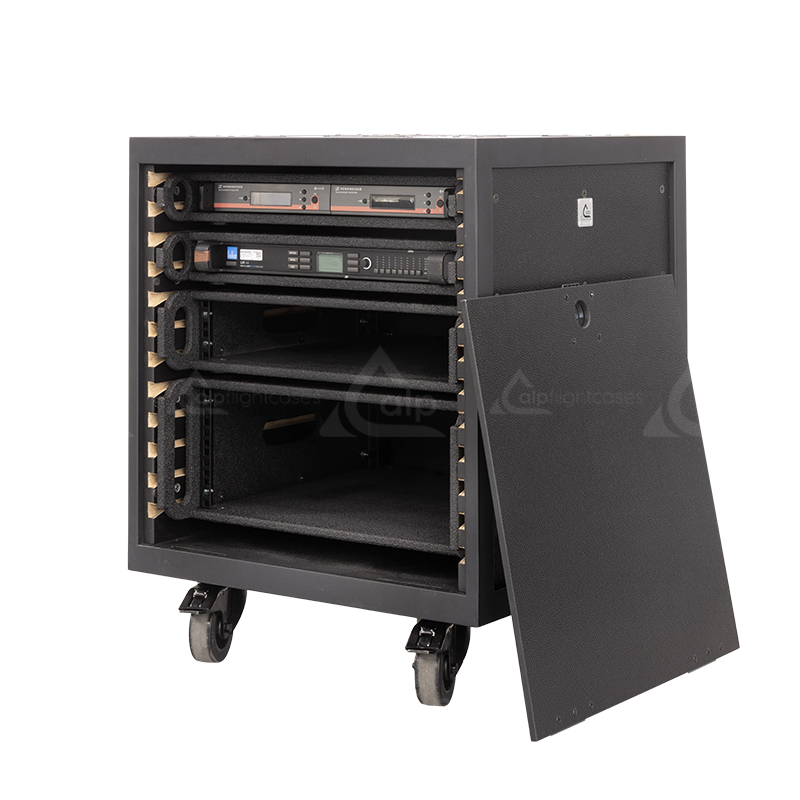ALP FLIGHT CASES STRUCTURE CART RACK RENT 8U