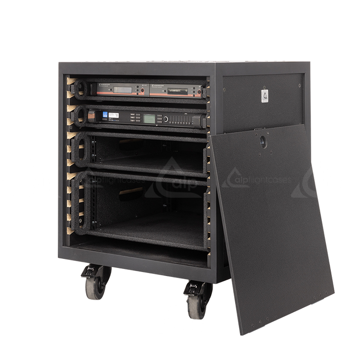 ALP FLIGHT CASES STRUCTURE CART RACK RENT 8U