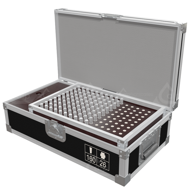 <tc><transcy>ALP FLIGHT CASES TRUSS CONNECTOR, X160 SPIGOT + 48 CONICAL + SAFETY</transcy></tc>