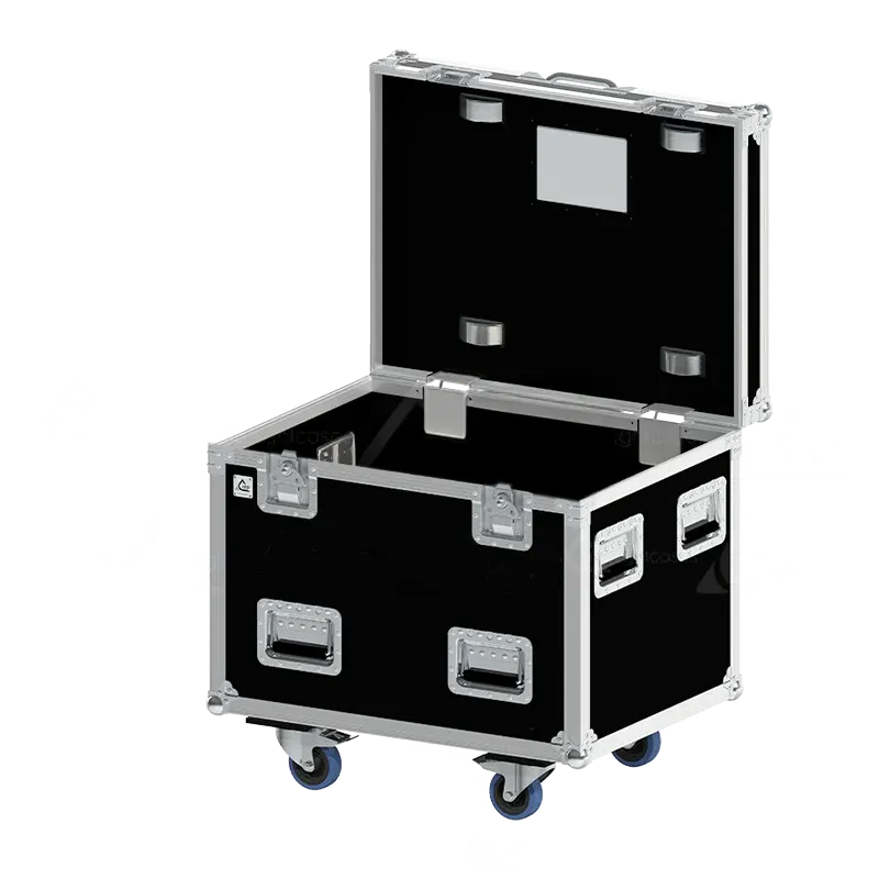 Empty ALP FLIGHT CASES flight case for Trunk Pro 800x600x600mm ready for versatile storage