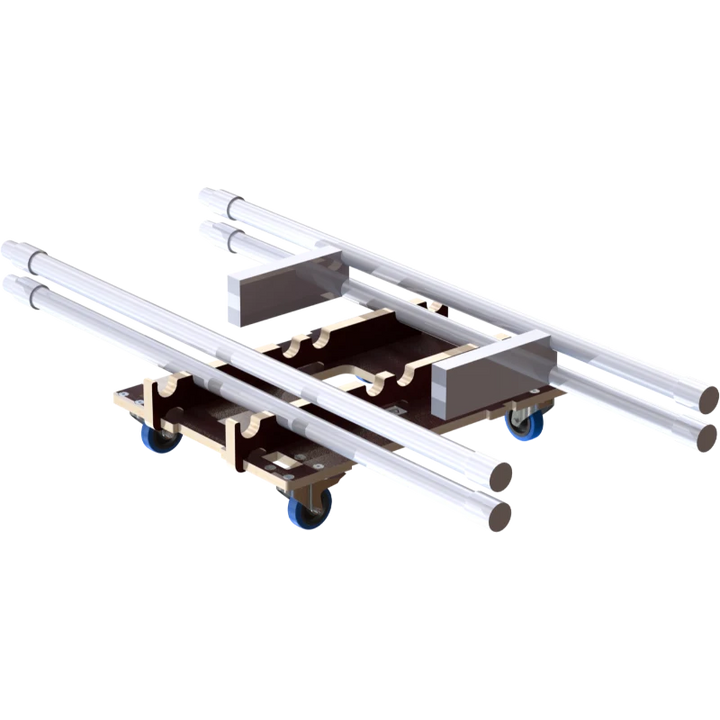ALP FLIGHT CASES DOLLY STRUCTURE SPACER 2X QTKFT500