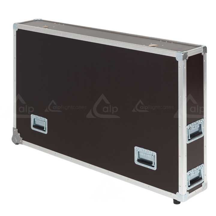 Flight Case SPEEDY-BOX 1X DISPLAY ADJUSTABLE 32"-46" - WHEELS