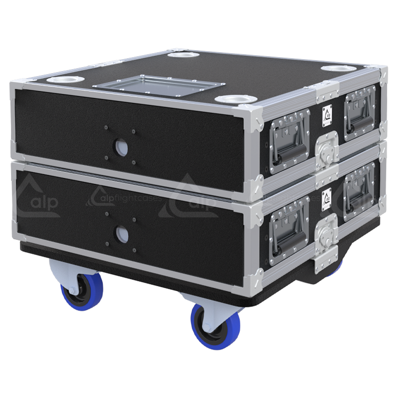 <tc>ALP FLIGHT CASES XRACK SLIDING AJUSTABLE 19" 2U 600P</tc>