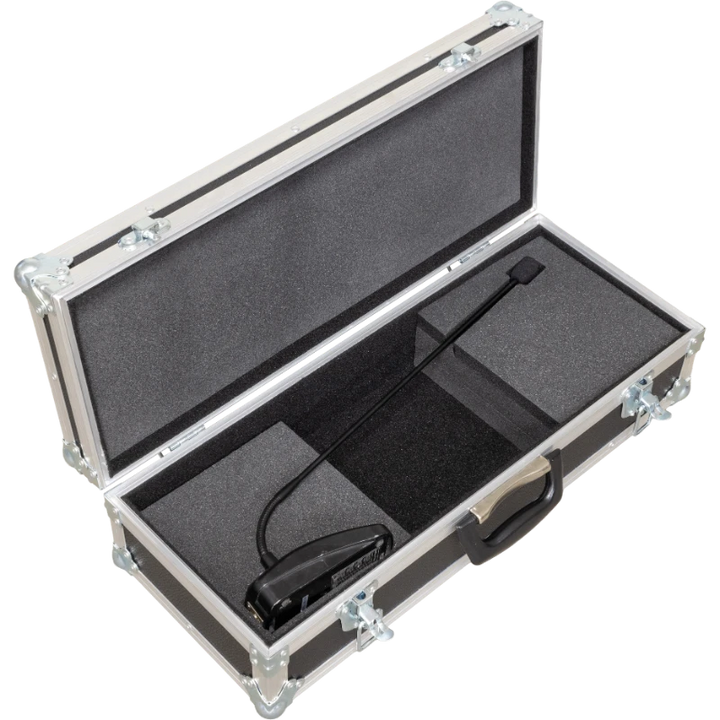 AKG CGN521STS professional tabletop gooseneck microphone requiring specialized flight case protection