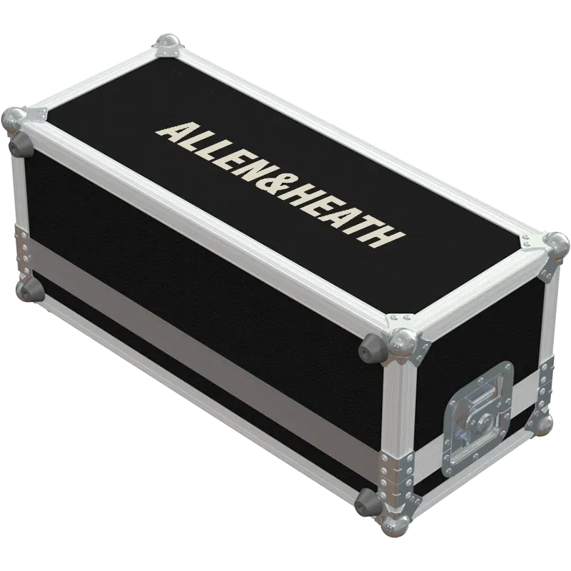 ALLEN & HEATH AB/DT/DX168X LATERAL SIDE VIEW FLIGHT CASE