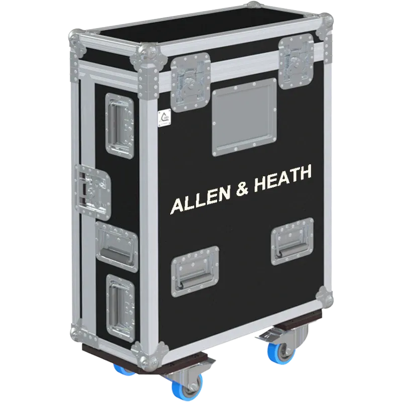 ALLEN & HEATH DLIVE CTI1500 LATERAL SIDE VIEW FLIGHT CASES