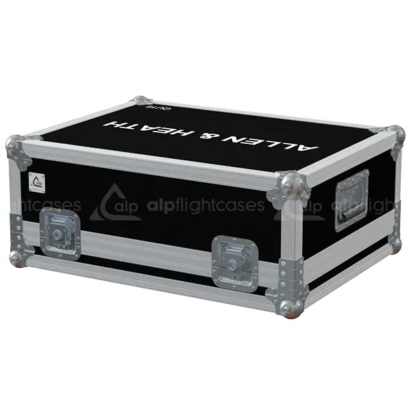 ALLEN & HEATH QU-16 - SERIE II FLIGHT CASE LATERAL SIDE VIEW
