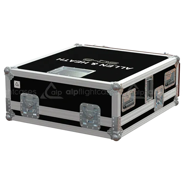 ALLEN & HEATH SQ 6 SERIE III - WHEELS FLIGHT CASE LATERAL VIEW WHEELS