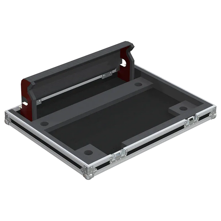 ALLEN & HEATH AVANTIS SERIE II - V2 - WHEELS INSIDE FOAM LATERAL SIDE VIEW FLIGHT CASE