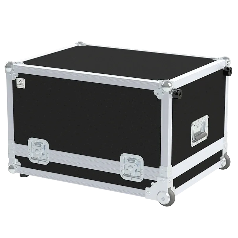 ALLEN & HEATH C1500 SERIE I - TROLLEY LATERAL SIDE VIEW FLIGHT CASE