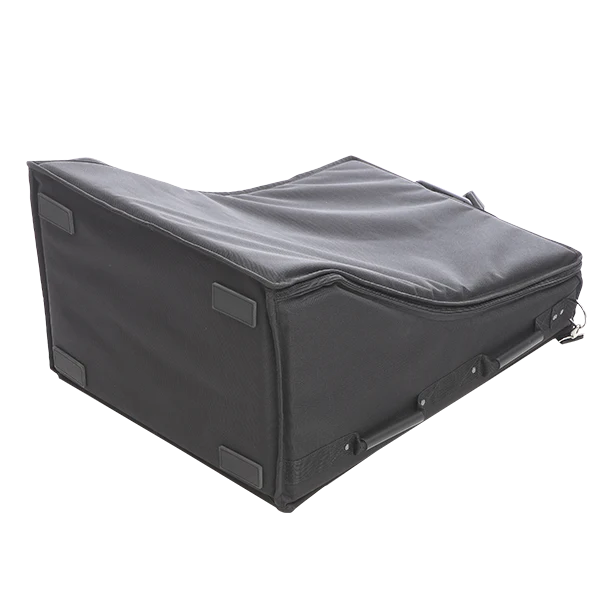 Rear view of the padded transport bag for the Allen & Heath dLive C1500 console